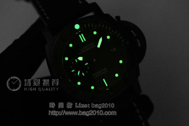 Panerai手錶 VS508沛納海 沛納海陶瓷表 沛納海高端男表 沛納海機械男士腕表  hds1296